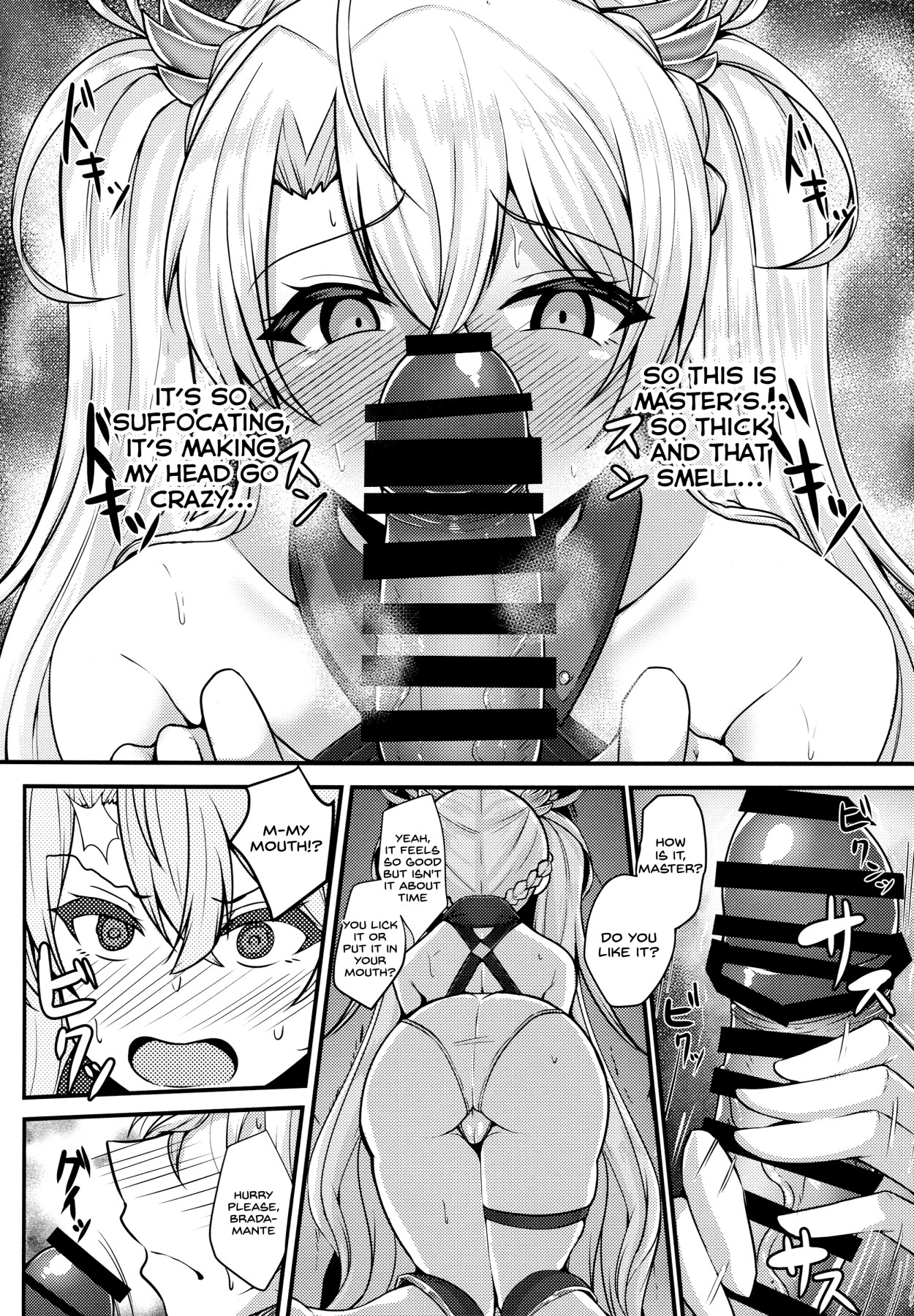 Hentai Manga Comic-A Book Where Bradamante Helps You Get Off With Her Ass-Read-5